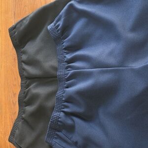 Alfred Dunner Bundle of 2 Polyester Pull On Pants Size 16 P Blue/black